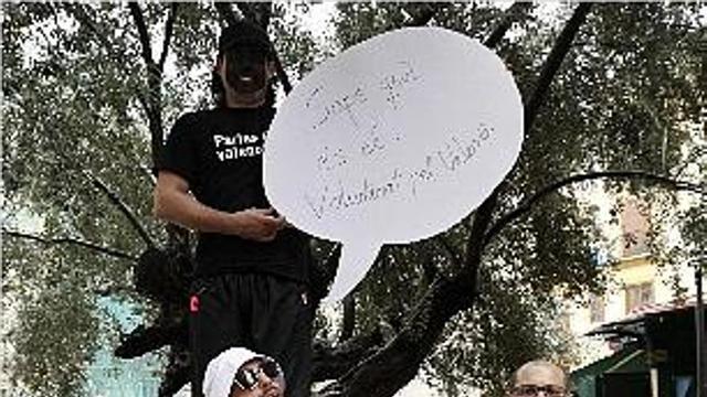 Els actors de la "guerrilla pel valencia".
