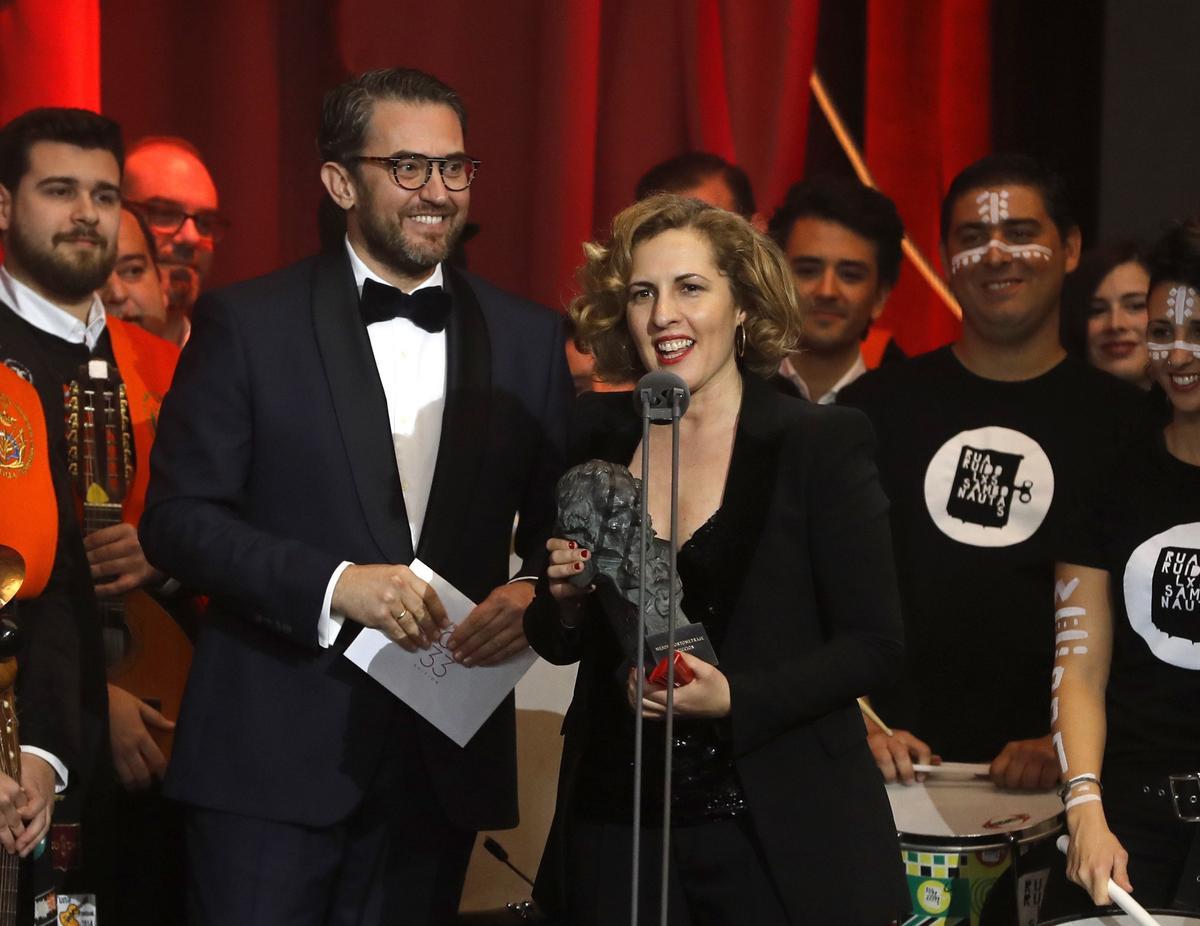 Carlota Pereda en los Premios Goya 2019