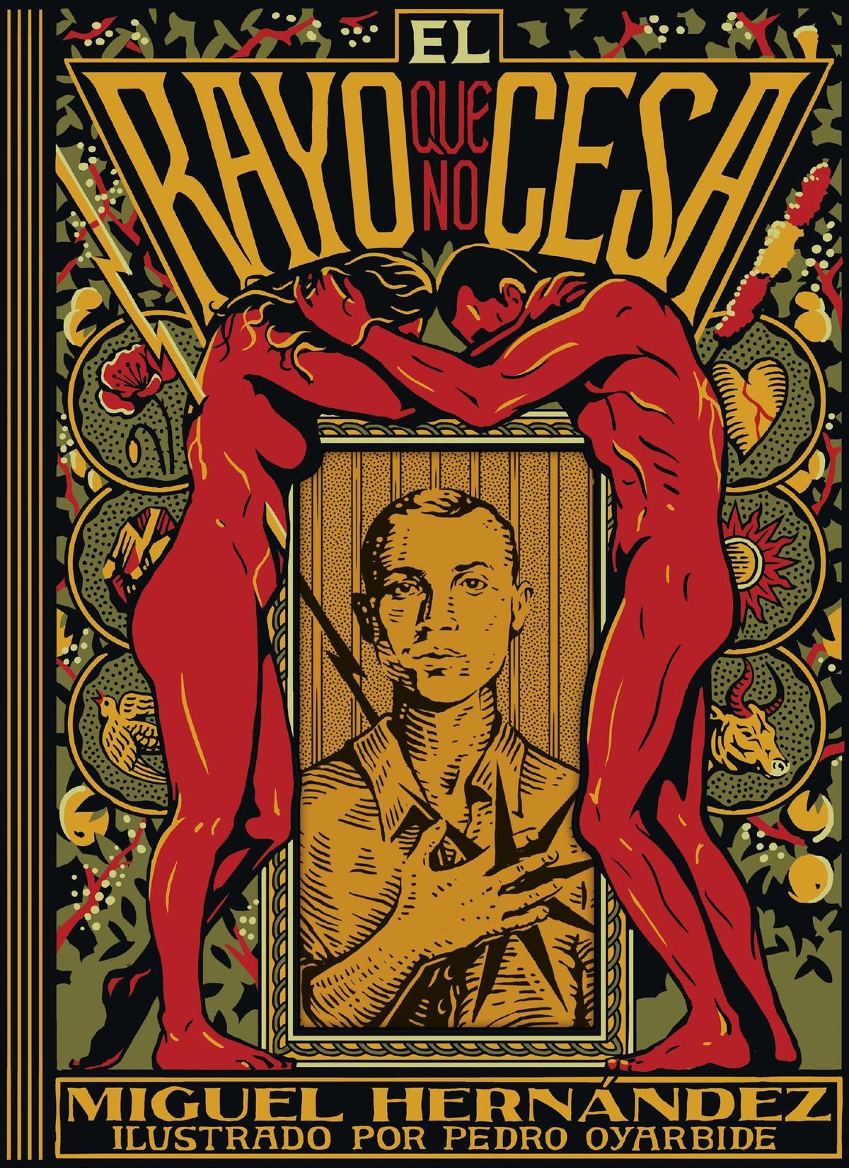 Portada de "El rayo que no cesa" publicado por Lunwerg Editores