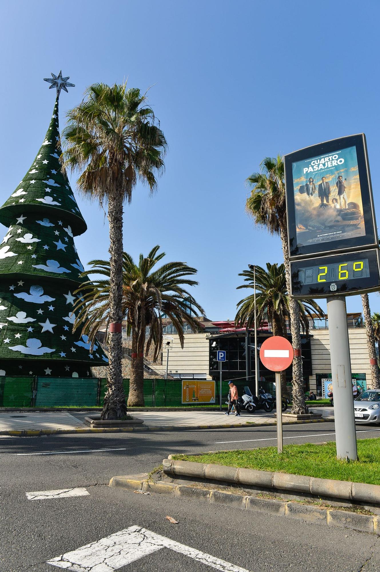 Árbol de Navidad en el CC Las Arenas