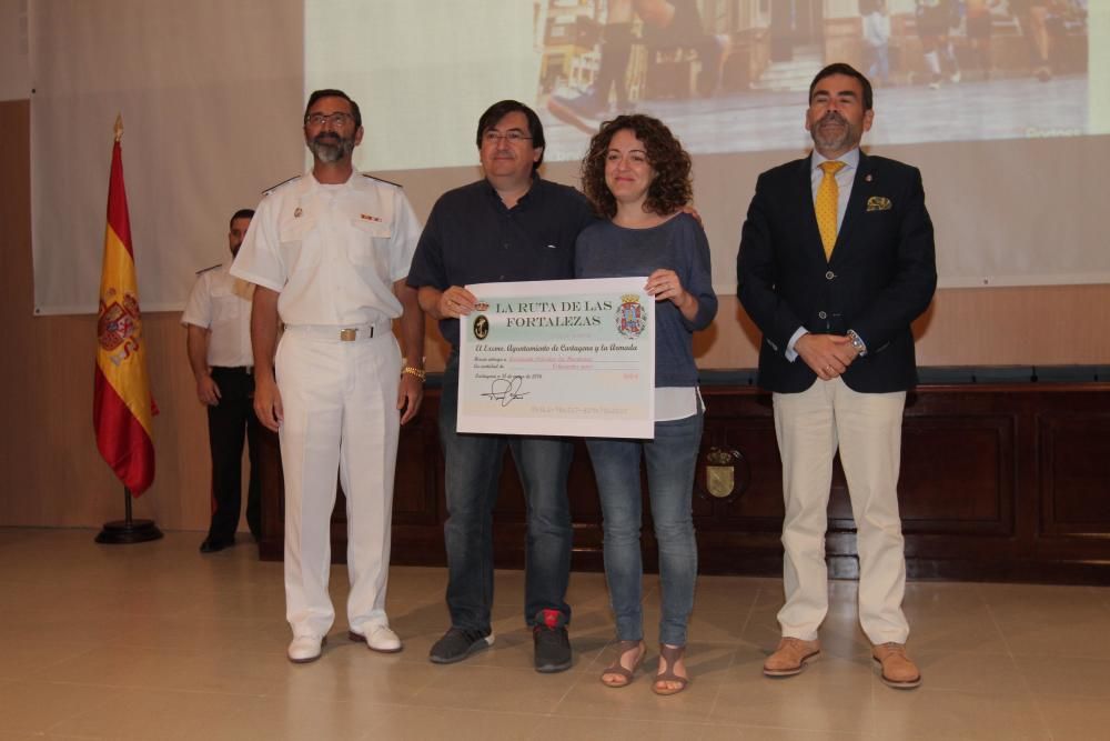 Entrega de donativos de la Ruta de las Fortalezas