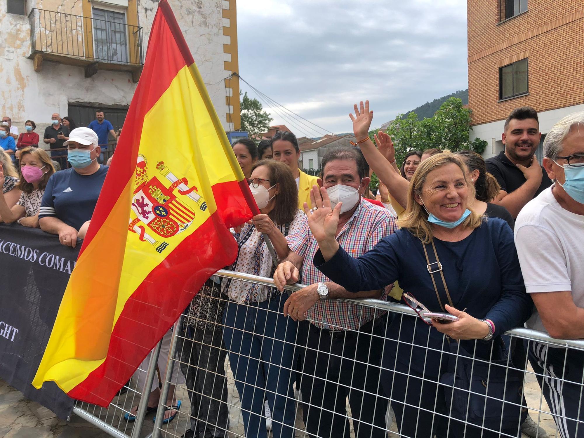 Los reyes visitan Las Hurdes 100 años después del viaje de Alfonso XIII