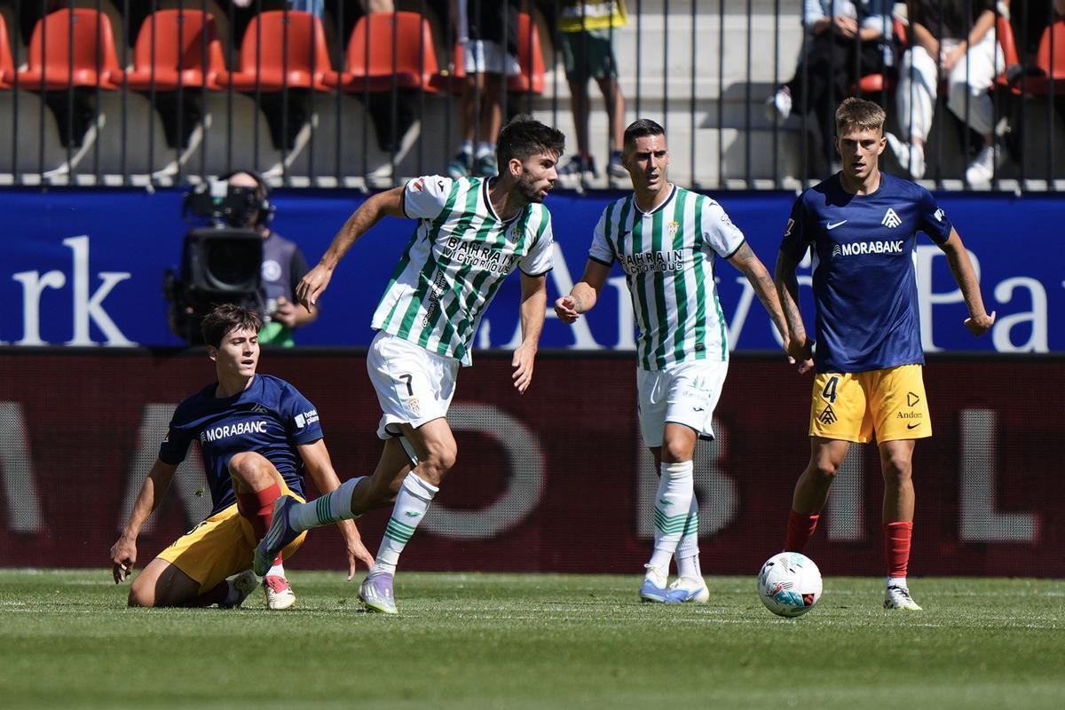 Theo Zidane, durante un lance del encuentro de la primera vuelta en Andorra.