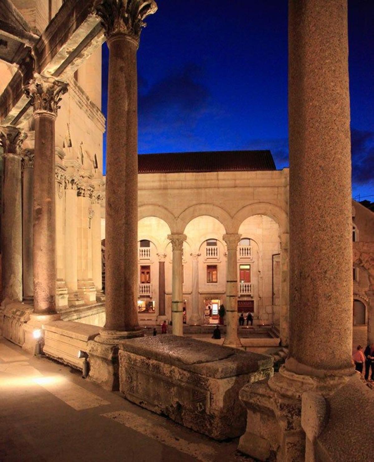 Palacio de Diocleciano, en Split.