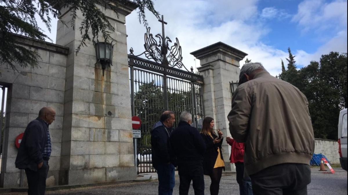 Turistas en el Valle de los Caídos