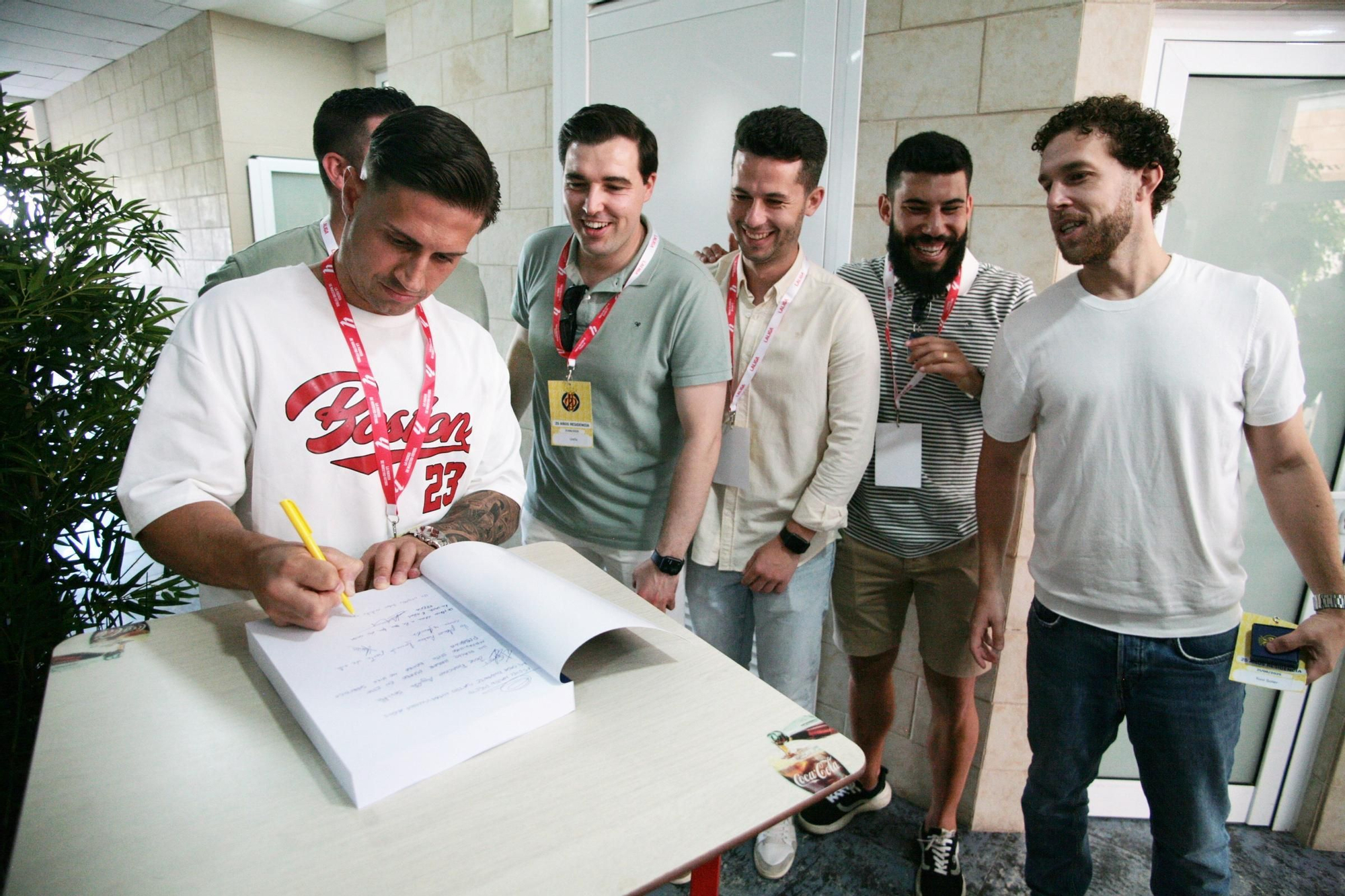 Galería | Los canteranos del Villarreal celebran el 25º aniversario de la residencia