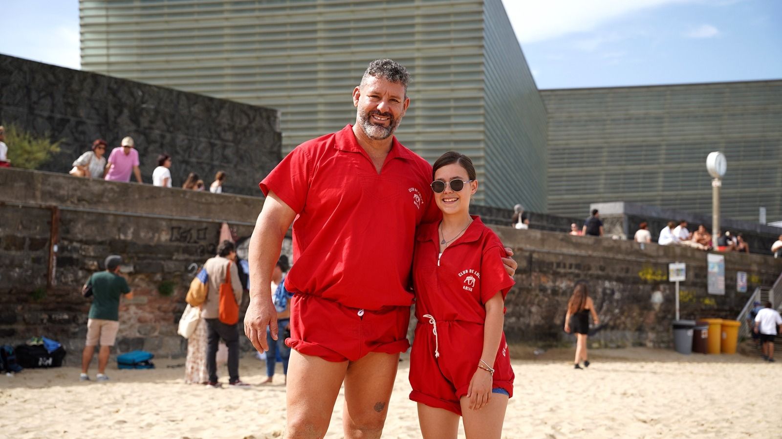 Exhibición de Lucha Canaria en el Festival Internacional de Cine de San Sebastián