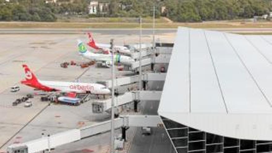 Air-Berlin-Maschinen in Palma.