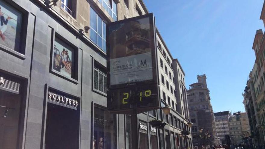 Calor y cielos despejados en Asturias