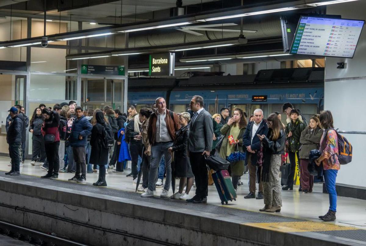 Una web de Renfe mostra la circulació en temps real dels trens de Rodalies