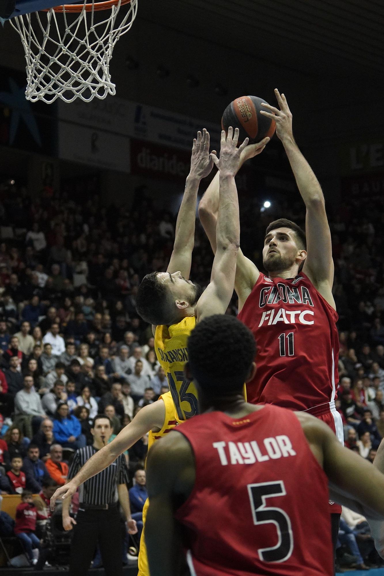 Les millors imatges del Bàsquet Girona - Barça