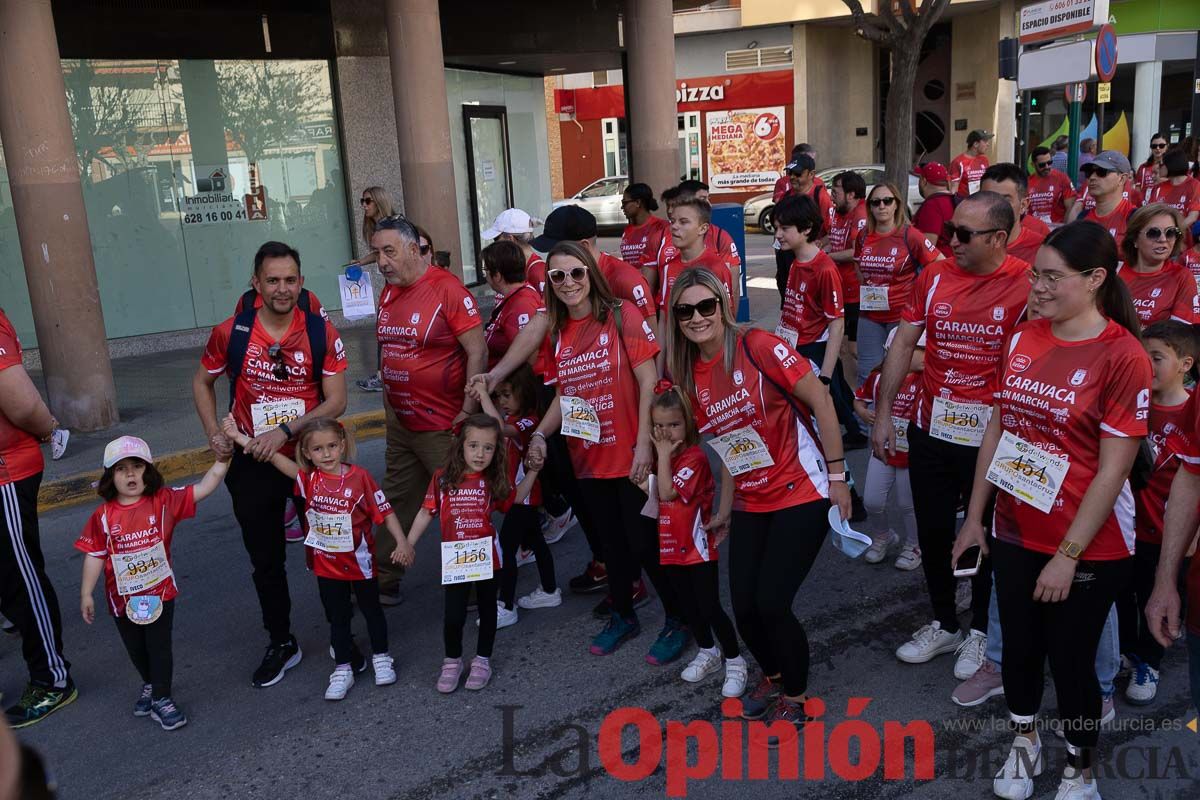 Marcha de la ONG Delwende en Caravaca