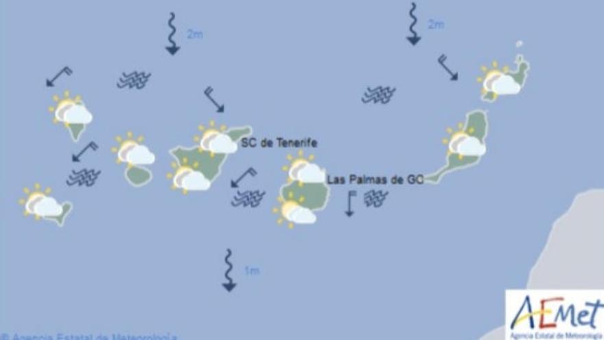 La previsión meteorológica augura un sábado tranquilo