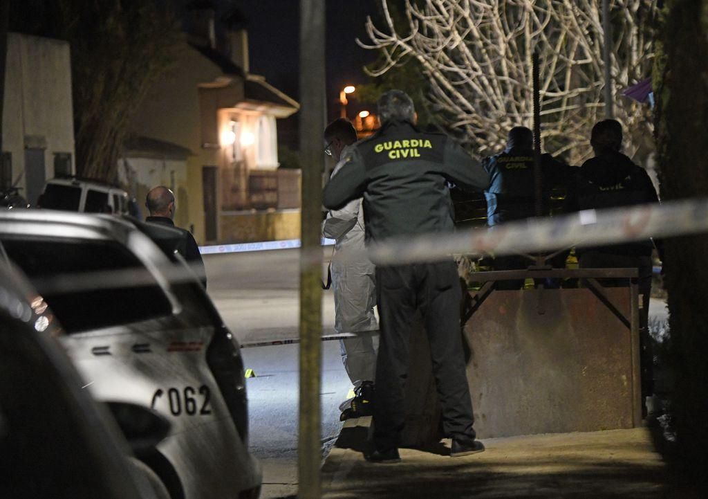 El crimen de Alquerías, en imágenes