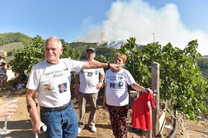 10-08-2019 ARTENARA. Incendio en la cumbre de Gran Canaria  | 10/08/2019 | Fotógrafo: Andrés Cruz