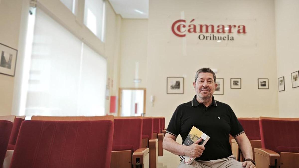 Mario Martínez, en el trasncurso de la entrevista