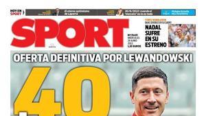 Las portadas del día de la prensa deportiva