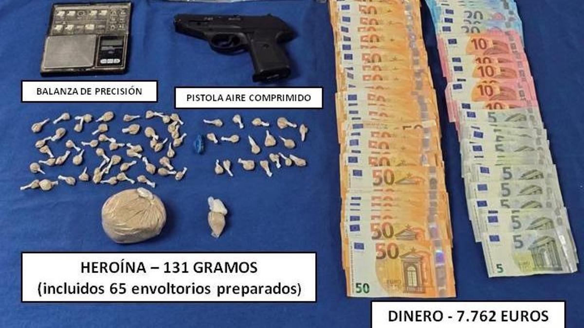 La operación “Good Morning” se relaciona con recientes actuaciones contra el tráfico de drogas en la ciudad