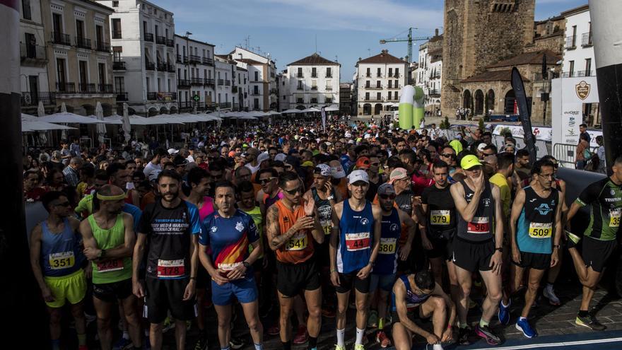 Una maratón con vistas en Cáceres