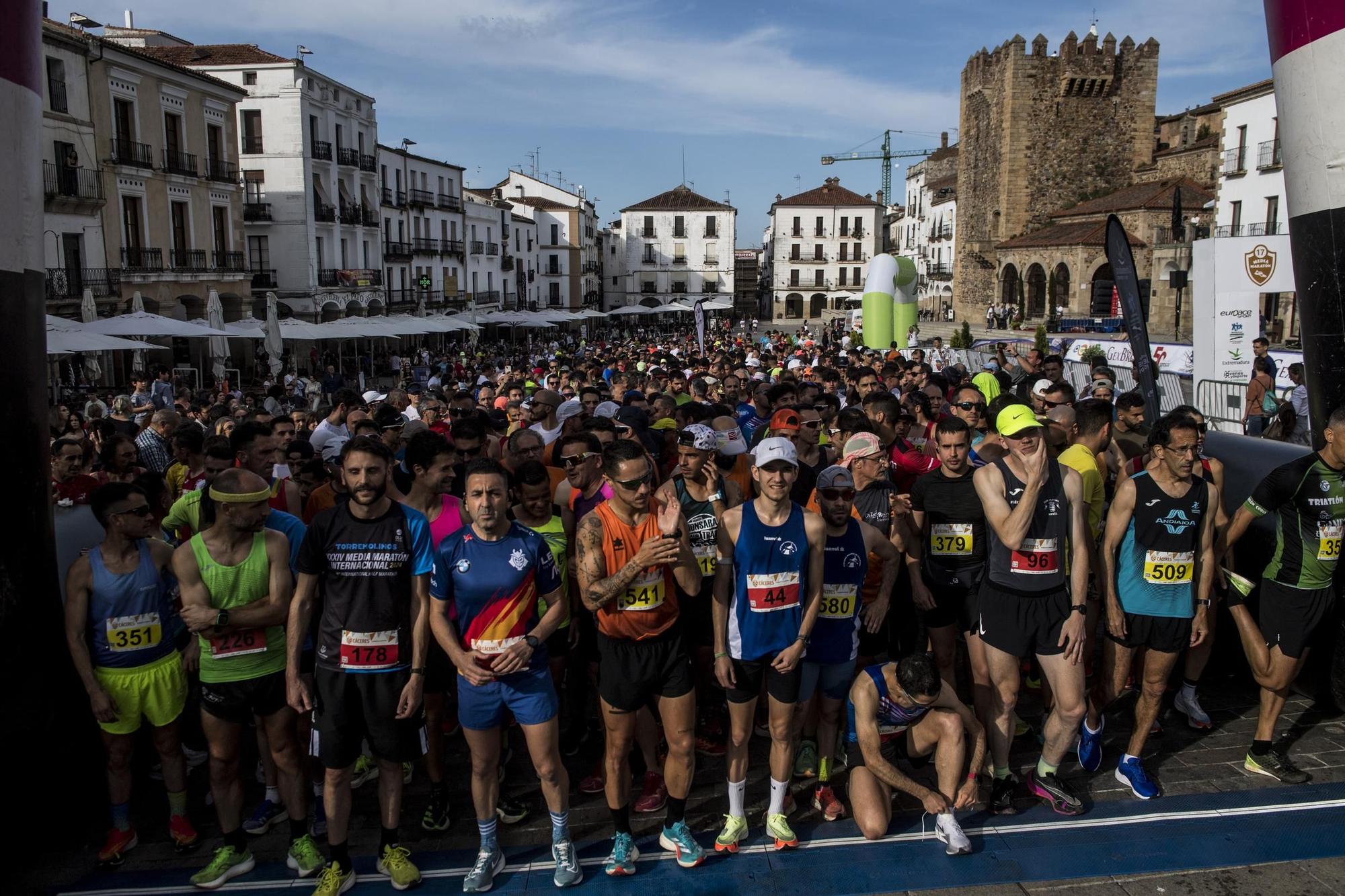 Una maratón con vistas en Cáceres