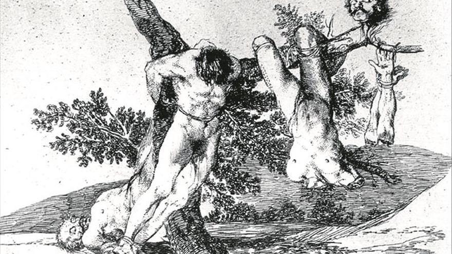 Subastan una primera edición de ‘Los desastres’ de Goya