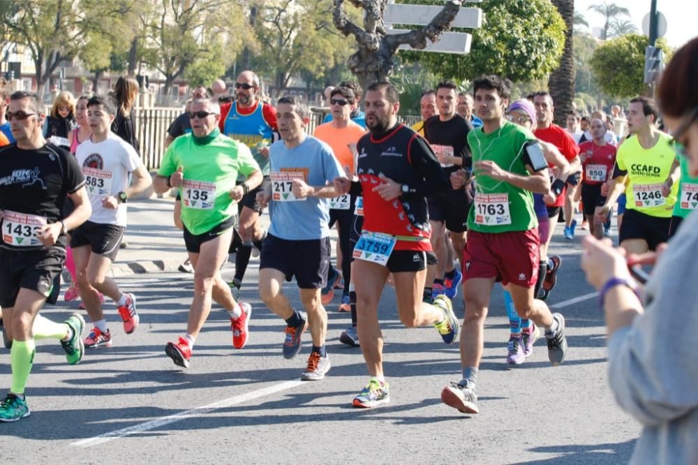 Media Maratón Murcia: Paso por Puente Reina Sofía