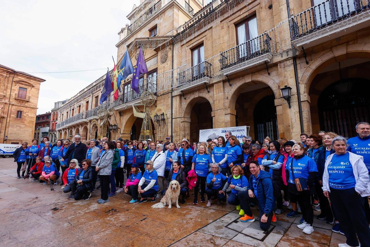 EN IMÁGENES: Marcha contra la violencia de género en Oviedo