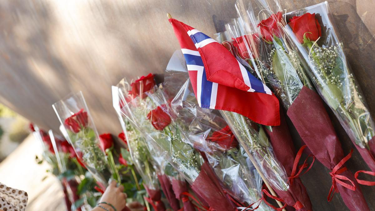 El homenaje a las víctimas noruegas en l&#039;Alfàs del Pi.