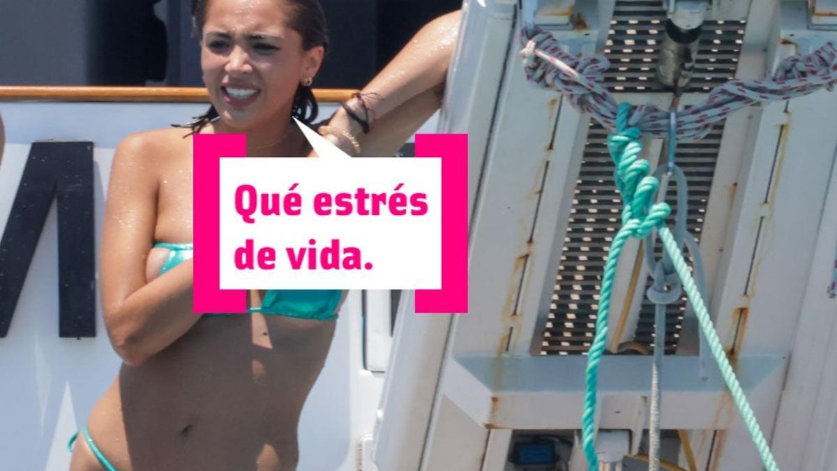 Sandra Pica de vacaciones en Ibiza