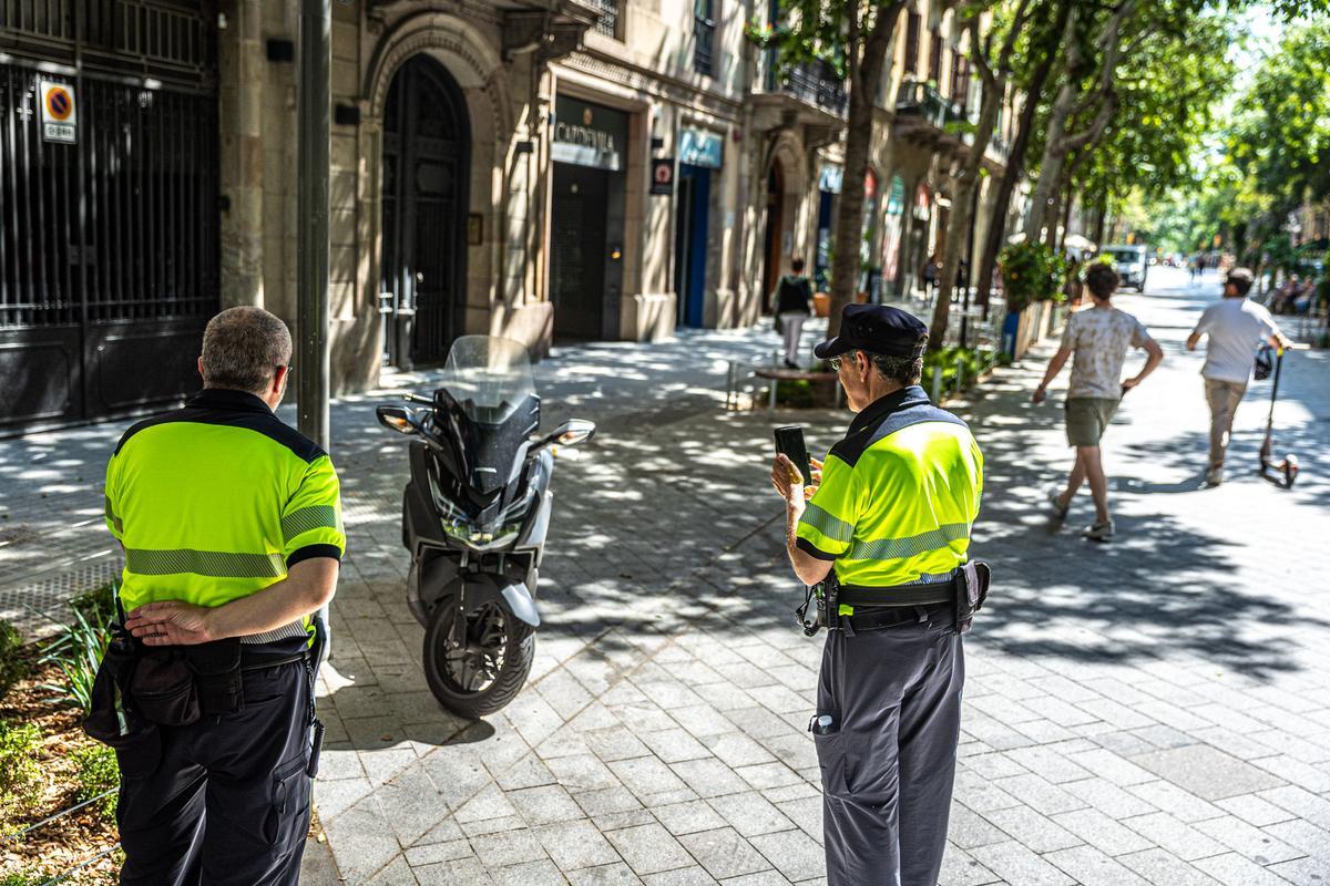 Escenas inesperadas de la Superilla del Eixample