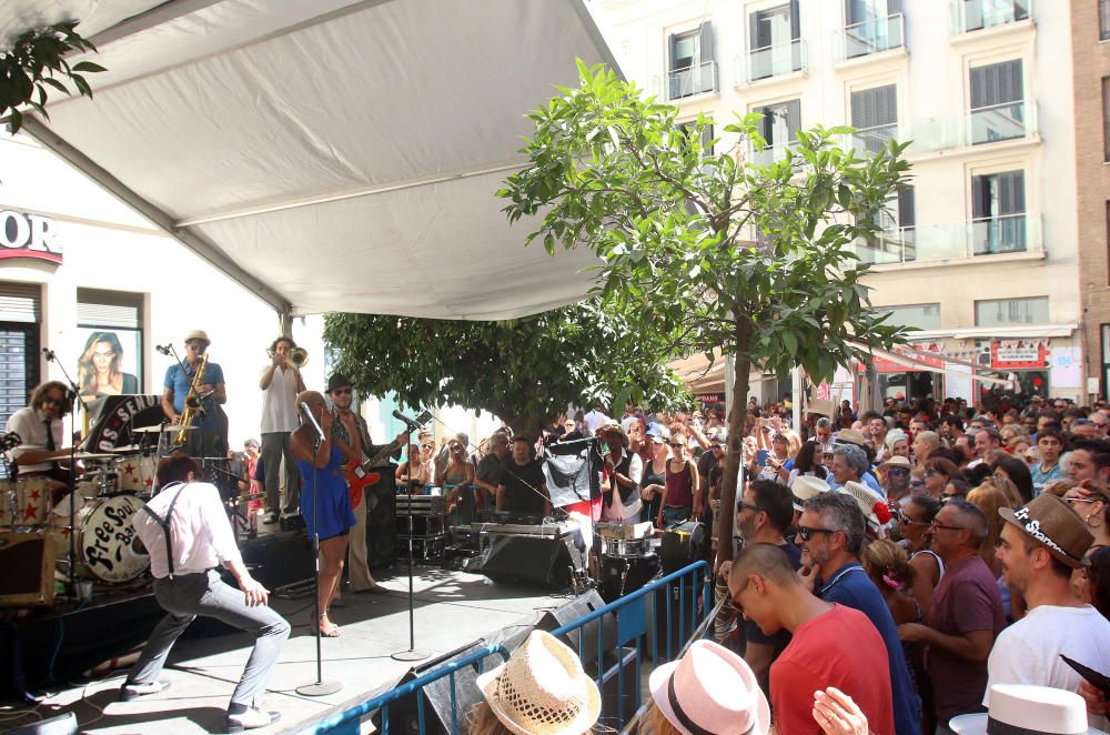 La música en directo inunda el Centro