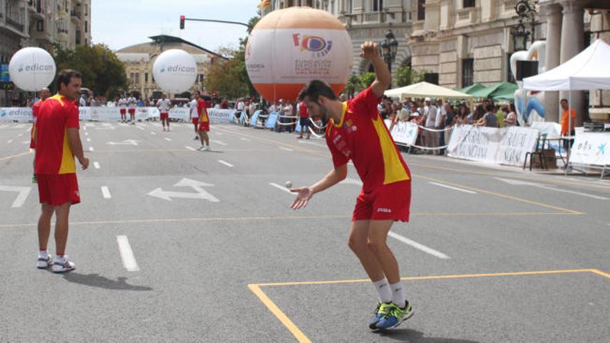 La ciudad de Valencia disfrutó del Día de la Pilota