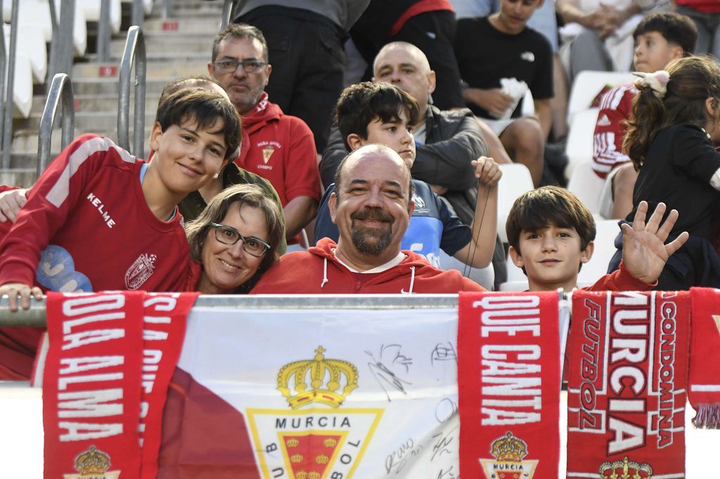 Las mejores imágenes del partido entre el Real Murcia y el Antequera