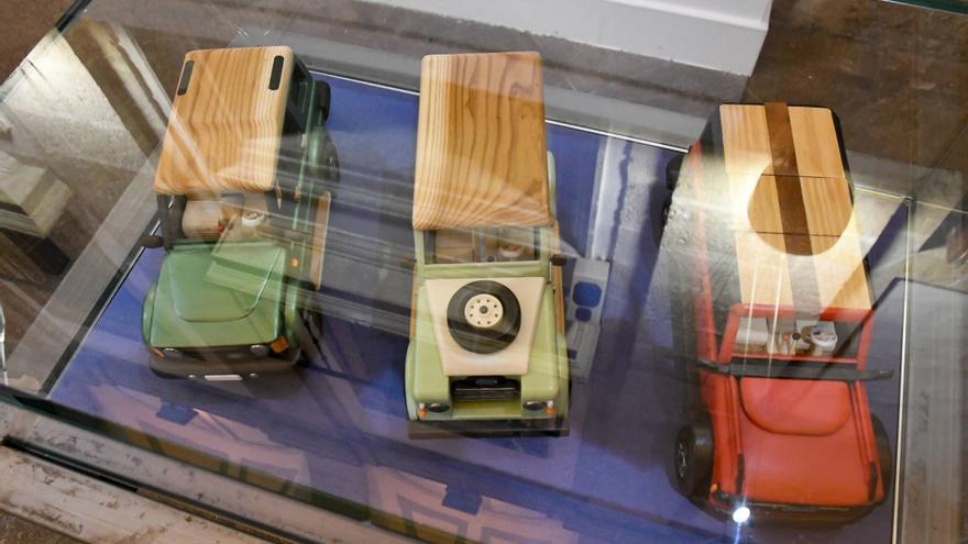 Más de 40 vehículos de madera en la nueva exposición de La Encarnación