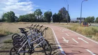 Arrancan las obras del carril bici que unirá Zaragoza con el polígono de Malpica