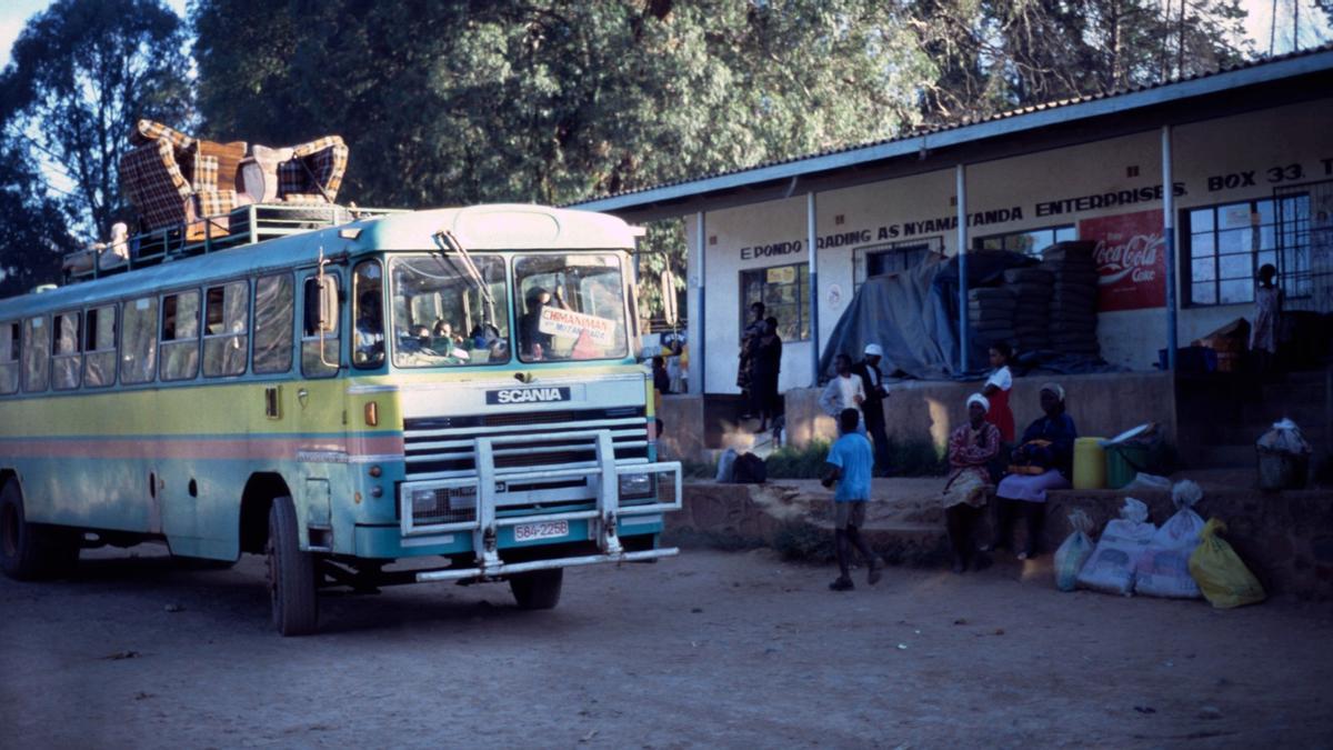 Estación de bus de Zimbaue, en una imagen de archivo