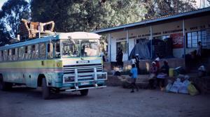 Estación de bus de Zimbaue, en una imagen de archivo