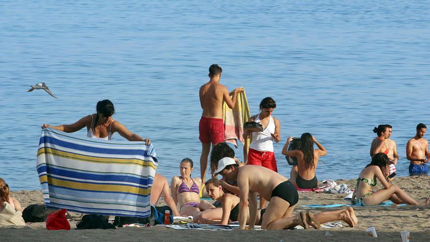 Imagen de una de las playas de la capital.