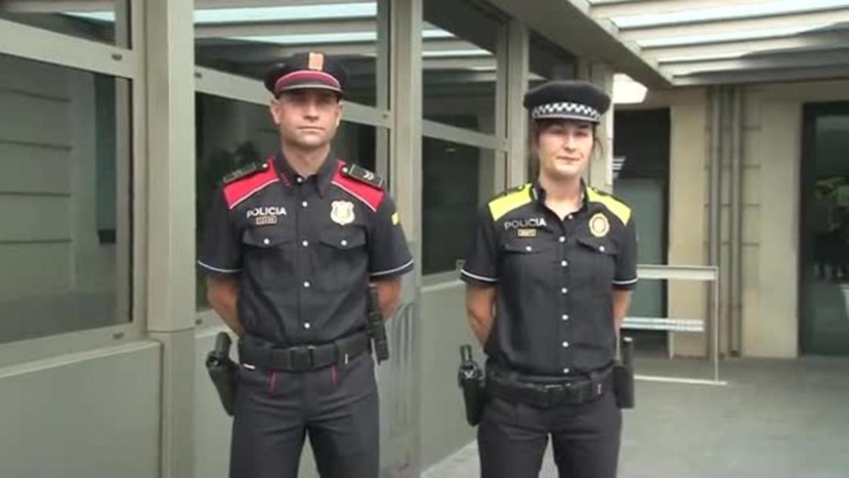 Els Mossos d’Esquadra i la policia local estrenen uniformes.