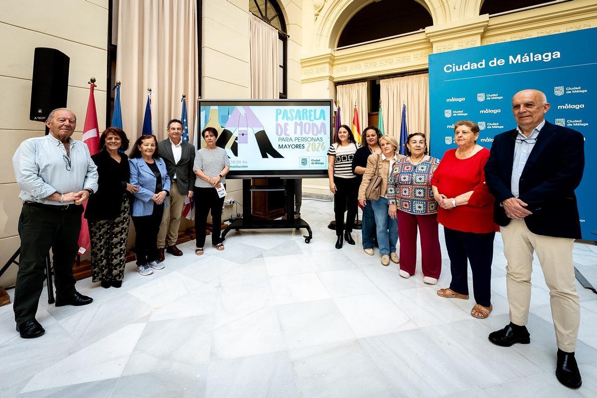 El concejal delegado de Derechos Sociales, Francisco Cantos, presenta una nueva edición de la Pasarela de las Personas Mayores.