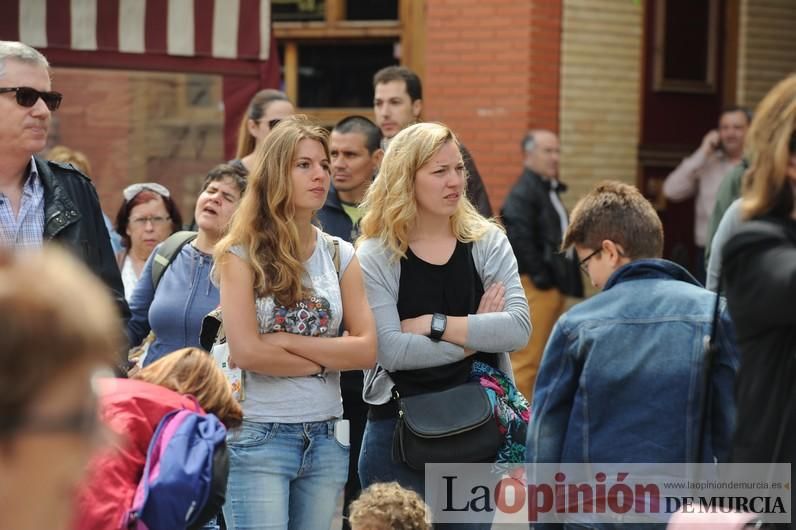 Ambiente sardinero en las calles de Murcia