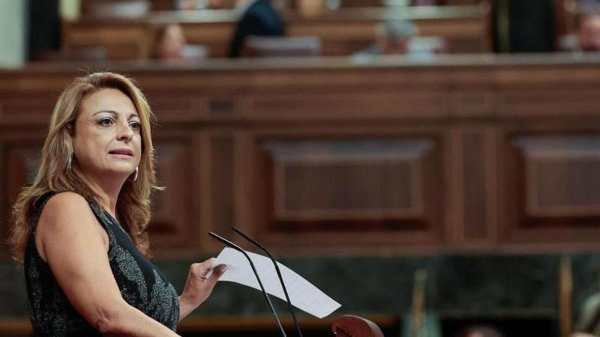 Cristina Valido, diputada en el Congreso de los Diputados.