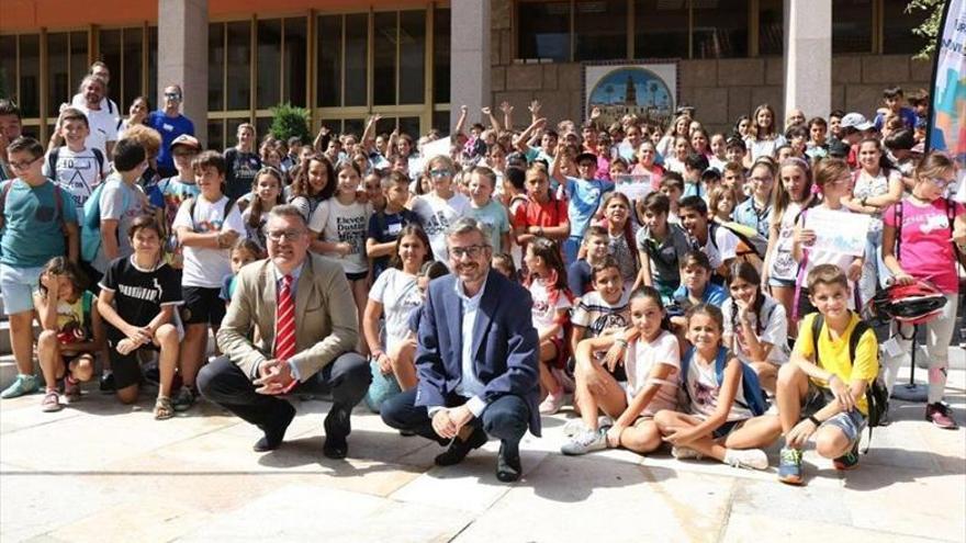 250 niños de 5º y 6º de Primaria participan en la yincana de la movilidad