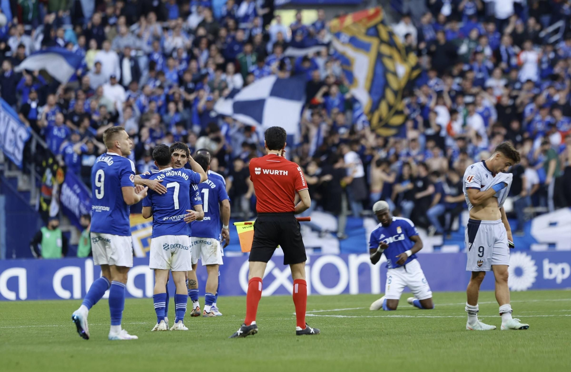 Así fue el partido entre el Oviedo y el Levante