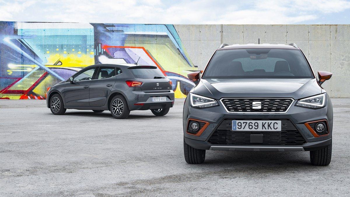 Seat Arona, el segundo modelo más vendido de la marca en España en septiembre.