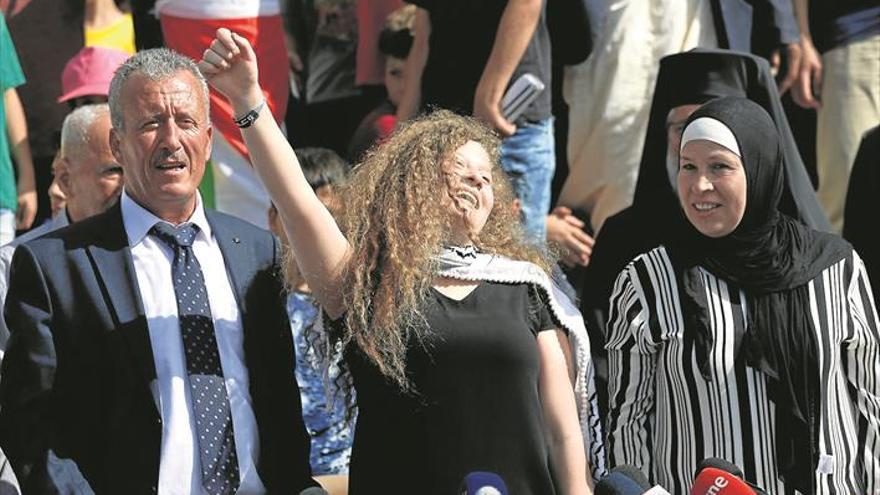 Liberada la icónica adolescente palestina Tamimi