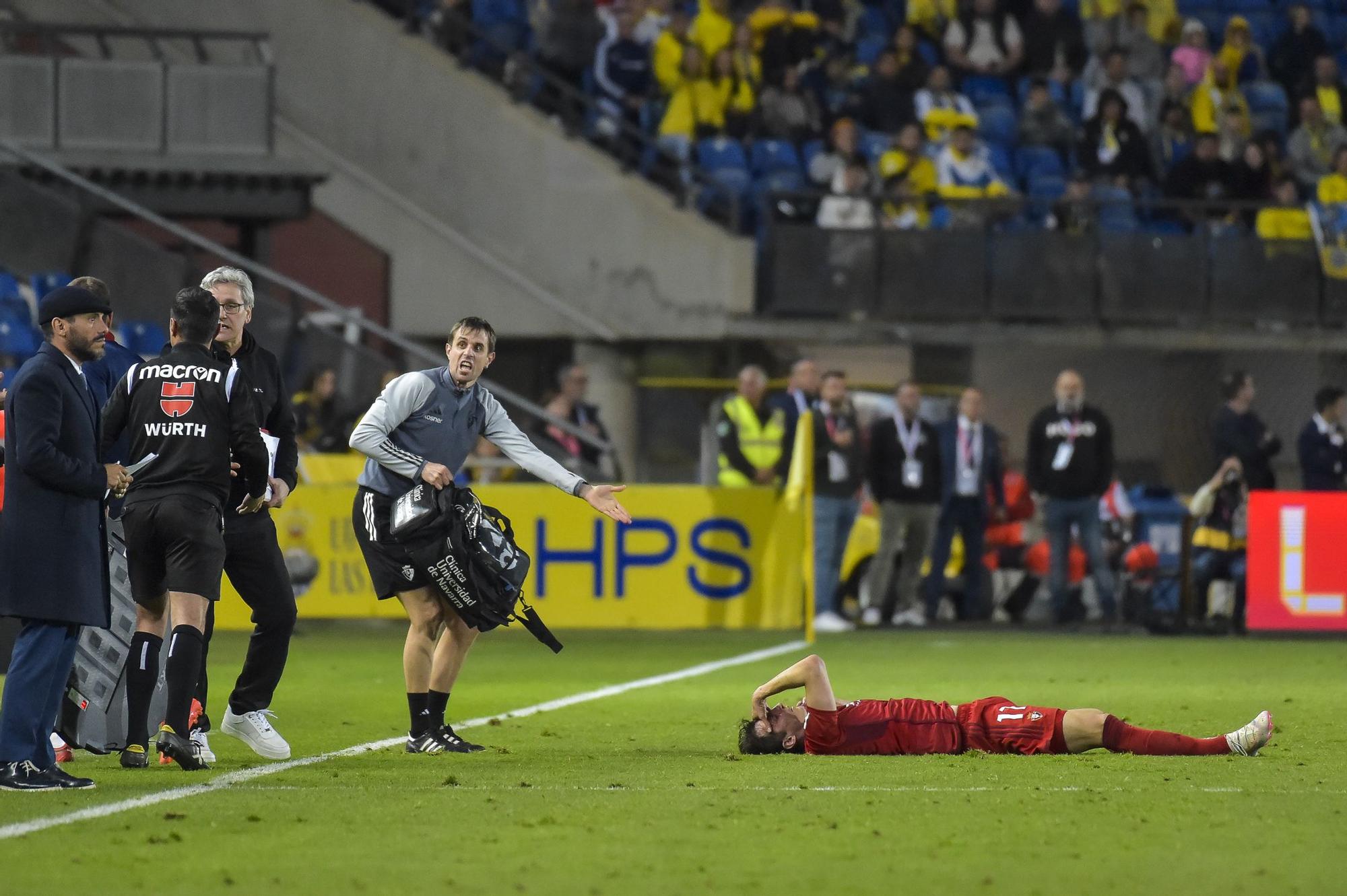 El partido UD Las Palmas-CA Osasuna, en imágenes