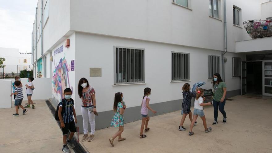 Un centro escolar de Ibiza.