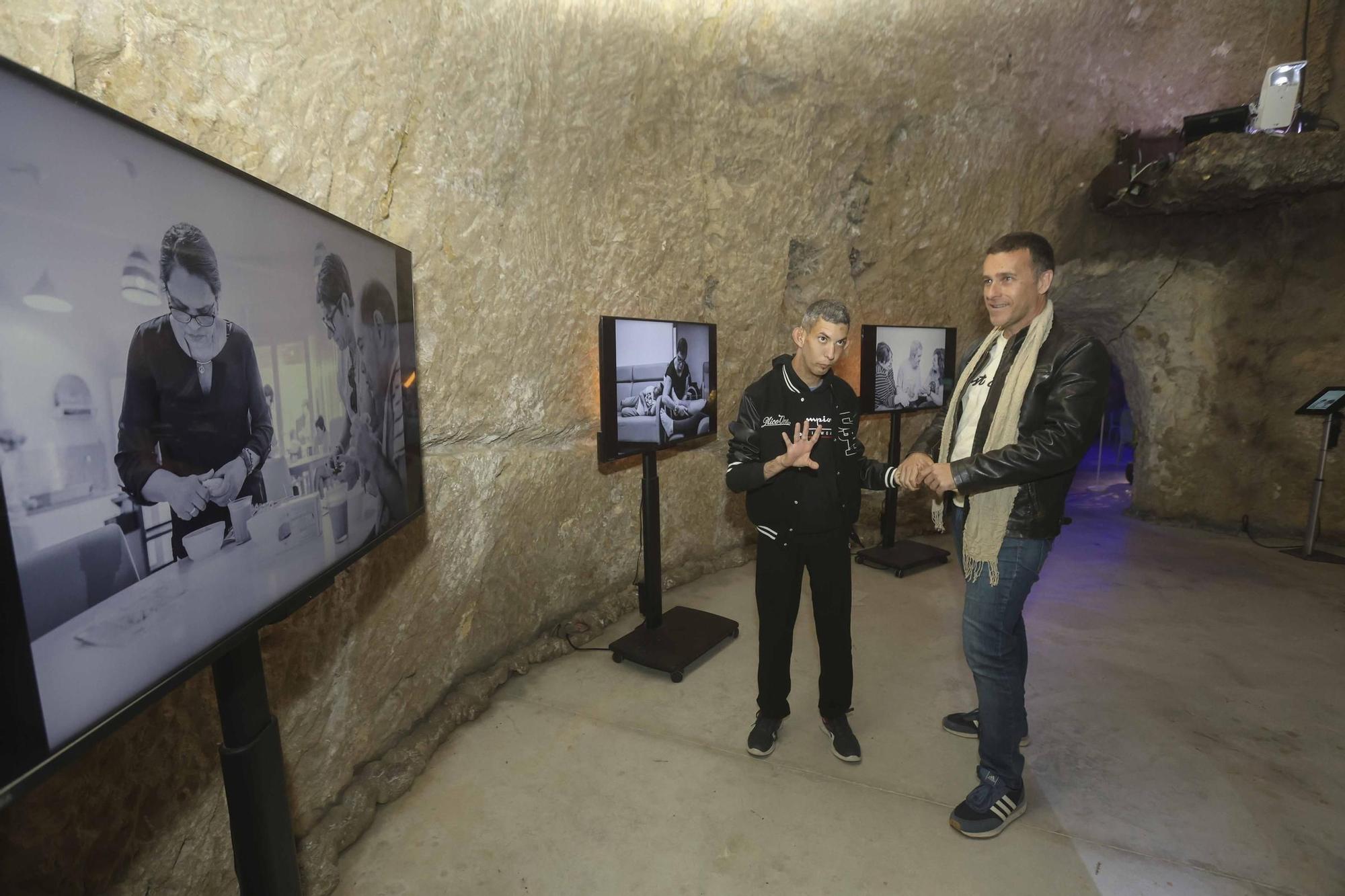 Iván Carbonell da visibilidad a los cuidadores del centro San Rafael