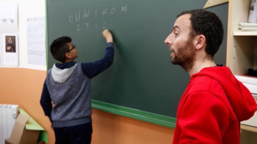 José Luis Capitán: "En clase no pienso en mi enfermedad"